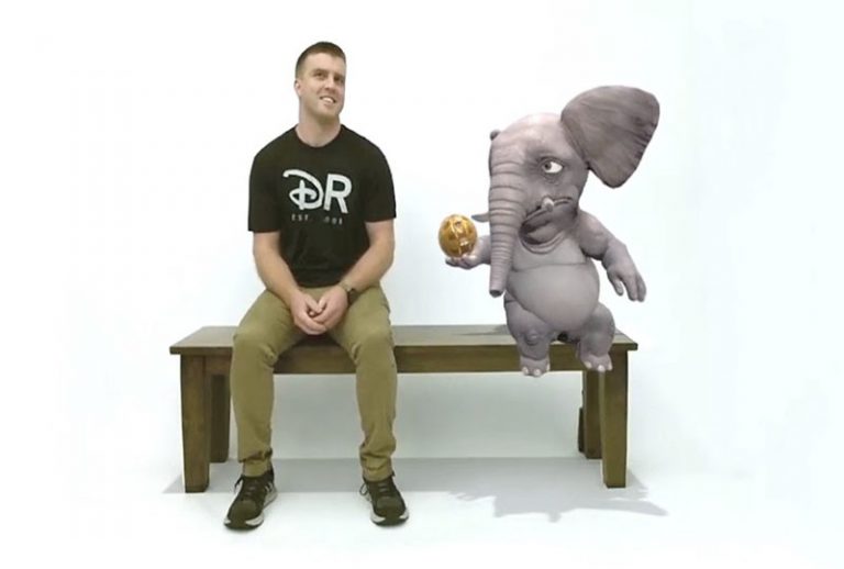 Disney’s Magic Bench Puts You in the Picture with Animated Figures