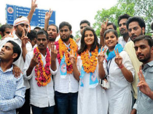 ABVP wins students union elections