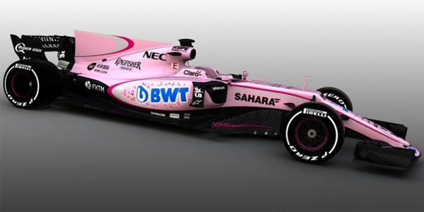 Force India take the wraps off new F1 car