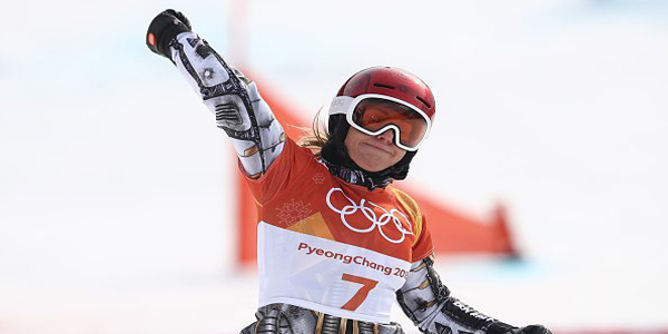Winter Olympics- Ester Ledecka wins second gold medal in Pyeongchang