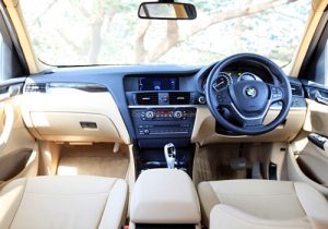 BMW X3 interior