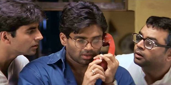 Akshay Kumar, Paresh Rawal, Suniel Shetty in Hera Pheri 3