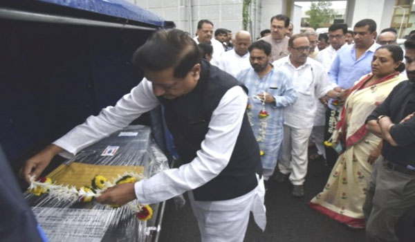 कांग्रेस नेता भैया साहब देशमुख का निधन