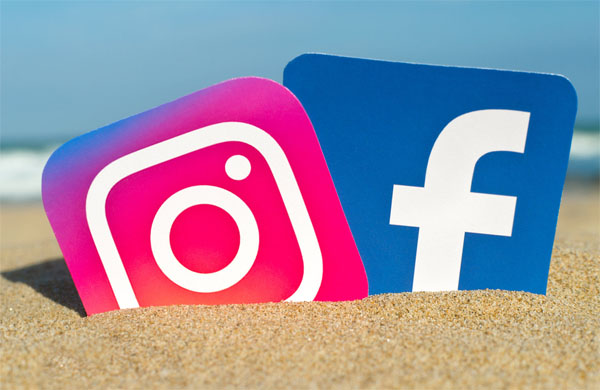 Facebook and Instagram फेसबूक व इंस्टाग्राम