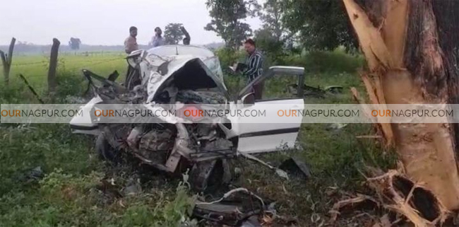 नागपुर के दो युवकों की कोण्डागांव के पास दुर्घटना में मौत