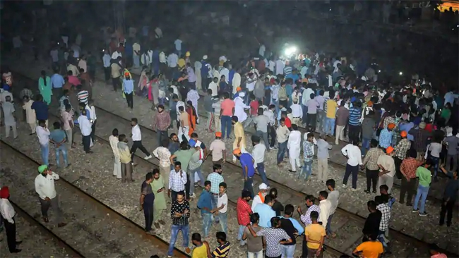 Amritsar train Accident