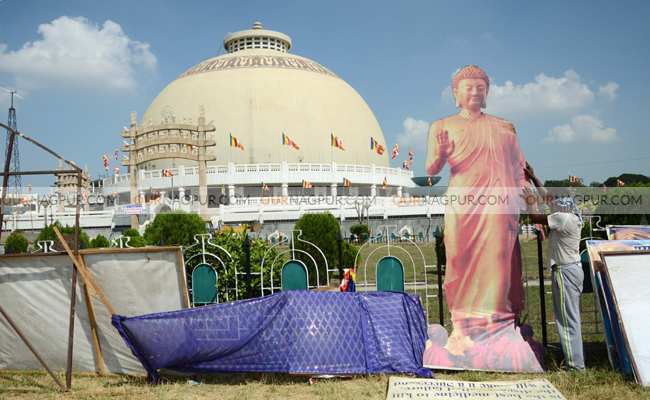 लाखों बौद्ध अनुयायी की उपस्थिति में ६२ वा धम्मचक्र प्रवर्तनदिन मनाया जाएगा : तैयारिया अंतिम चरण में