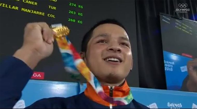 Jeremy Lalrinnunga wins India's first-ever gold medal at Youth Olympics