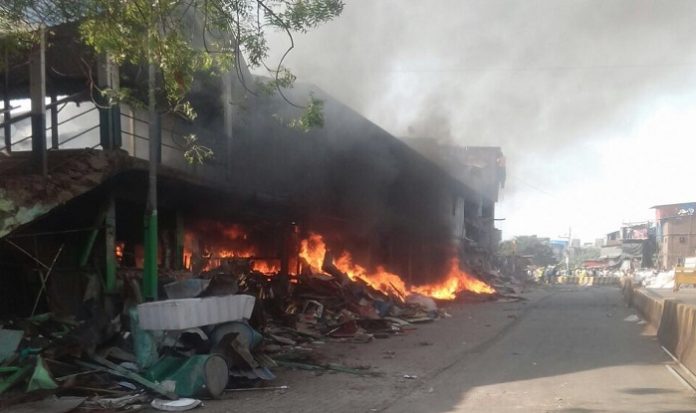 Fire Breaks Out In Bandra