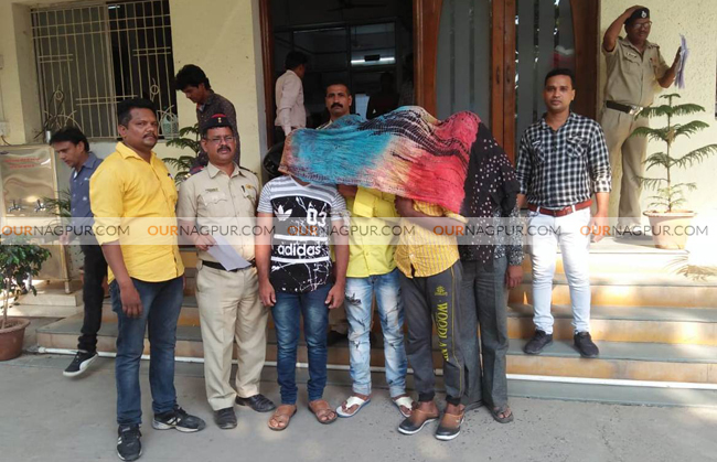 नागपुर : कामठी मार्गावर ९ टन गोमांस जप्त : १० जन पोलिसांच्या ताब्यात