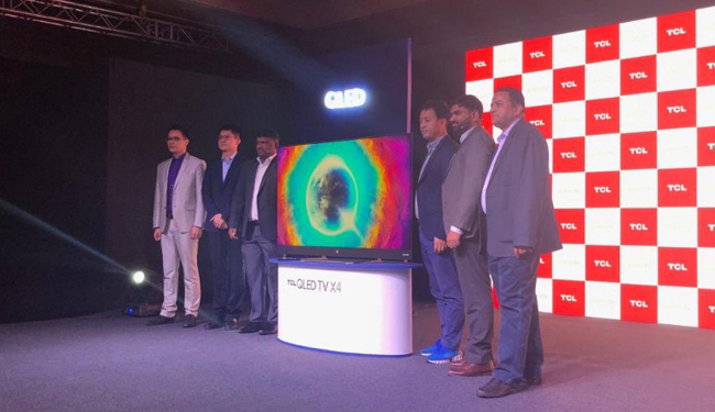 TCL 65X4 Android QLED AI TV announced, priced at Rs 1,09,990