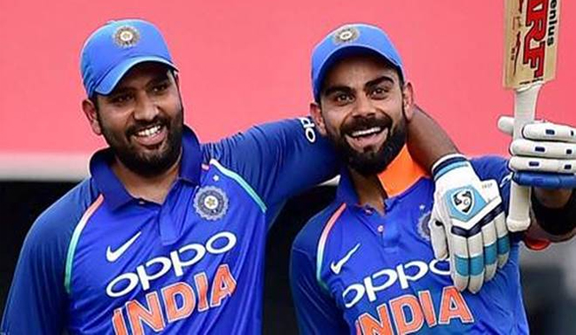 रोहित शर्मा आणि विराट कोहली