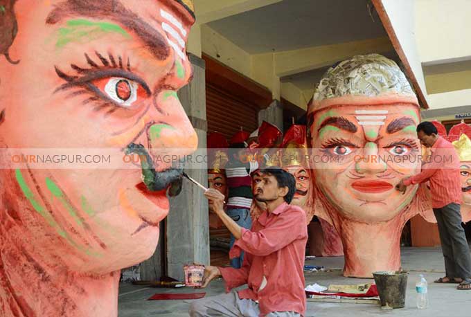 kasturchand park nagpur dussehra