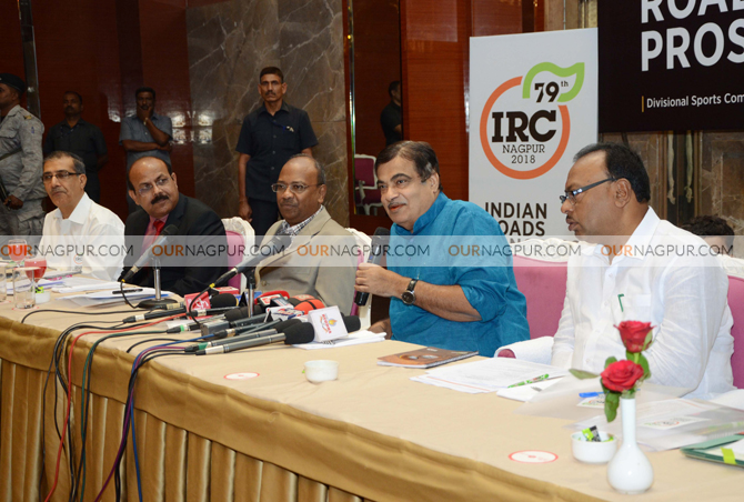 79th Annual Session of Indian Roads Congress during 22 to 25 Nov 2018 in Nagpur