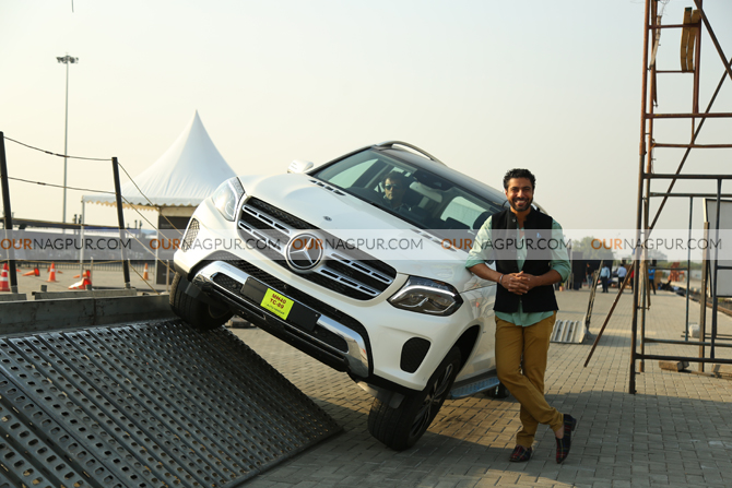 Celebrity chef Ranveer Brar at Mercedes-Benz Luxe Drive