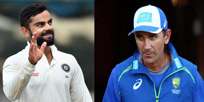 Justin Langer thrashed Virat Kohli