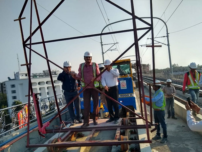 Nagpur metro safety run