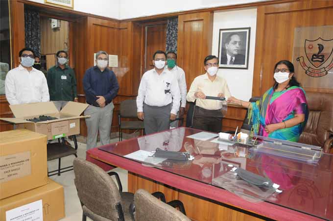 face shield by mahindra