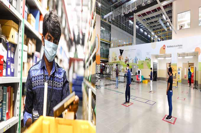 maintain social distancing