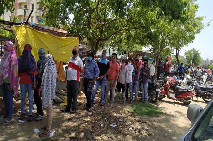 token system to avoid crowds