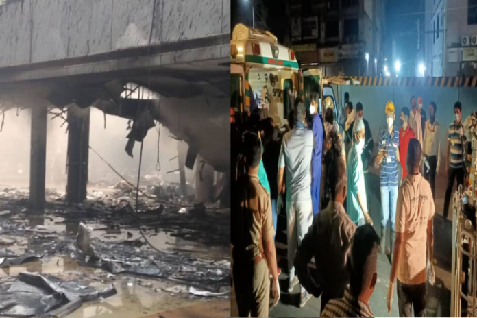 Mumbai: Fire at Covid-19