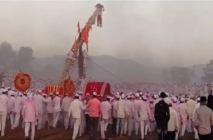 सातारा जिल्ह्यातील बावधनची बगाड यात्रा झाल्यापासून गावातील 61 जण कोरोना पॉझिटिव्ह