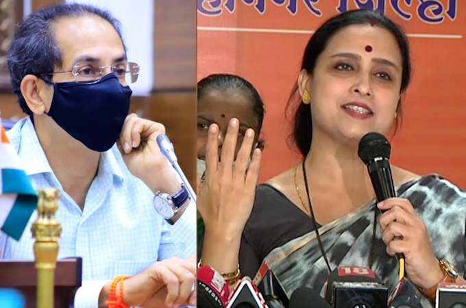 Cyclone Tauktae: देवेंद्र फडणवीसजी काय राव तुम्ही...; चित्रा वाघ यांनी ठाकरेंना लगावला टोला