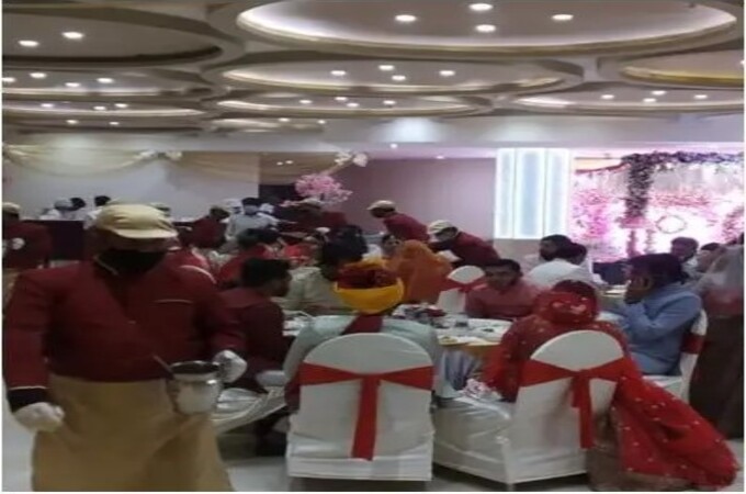 कोविड नियमांचे उल्लंघन करून विवाह सोहळा, 50 हजार दंडसह एफ.आय.आर. दाखल