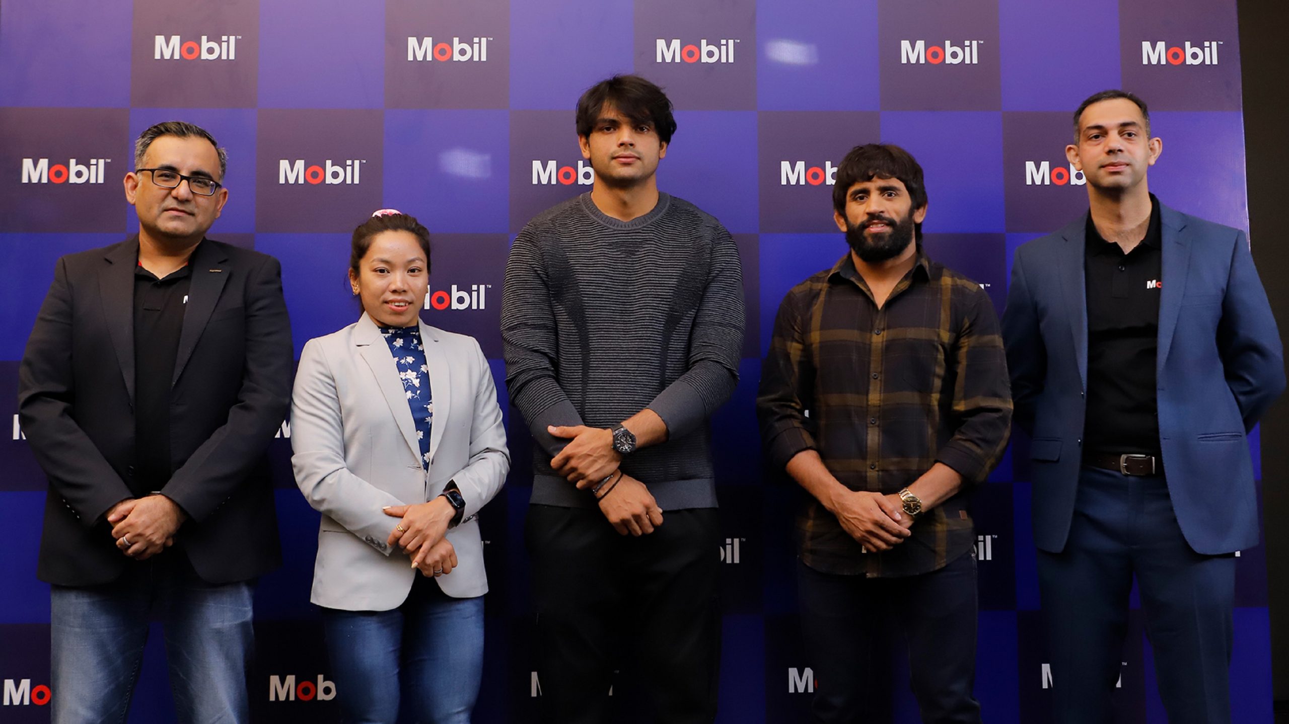 Neeraj Chopra, Mirabai Chanu & Bajrang Punia at the Event 2