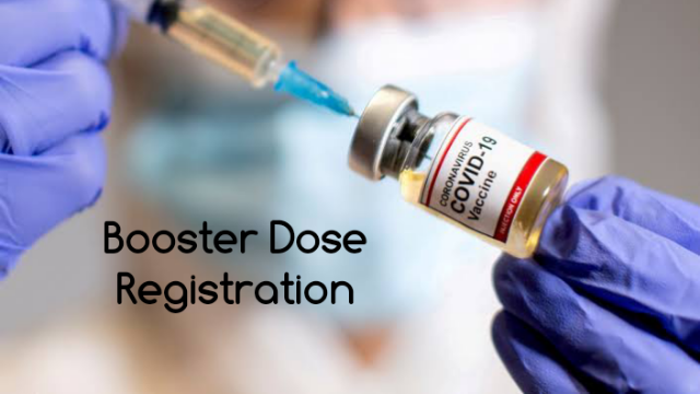 Booster Dose Registration