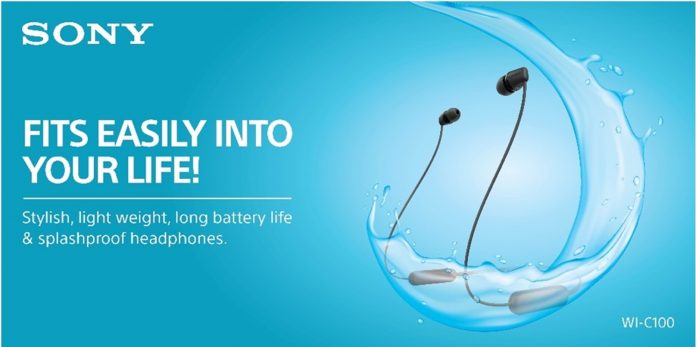 Experience Dolby Atmos and impressive battery life with Sony India’s newly launched WI-C100 wireless headphones