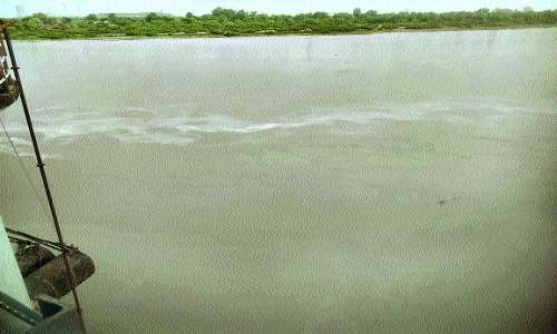 Heavy Flood in Kanhan River: Water deliver in North, East, & components of South Nagpur affected from Kanhan WTP