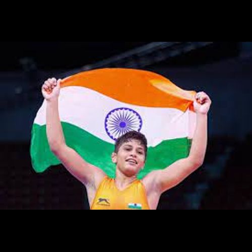 17-year-old wrestler becomes first India win gold medal at Junior World Championship