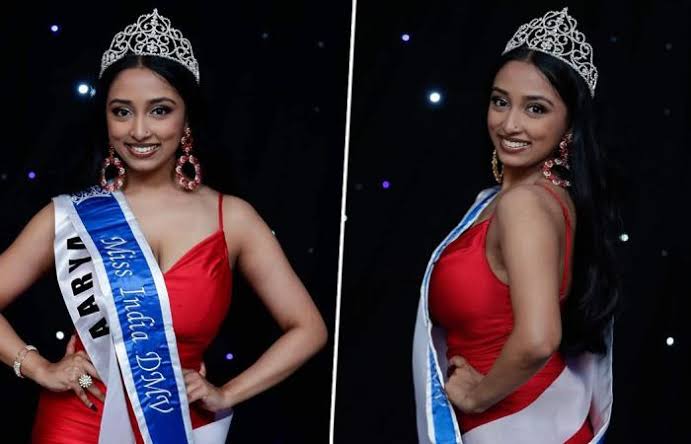 Indian American teenager Aarya Walvekar crowned as Miss India USA 2022