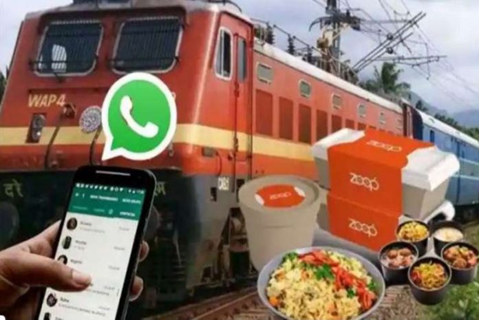 Recognise a way to order food in teach the usage of WhatsApp