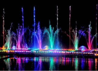 A special Futala Music Fountain show is organized for Chief Minister and his cabinet today A special Futala Music Fountain show is organized for Chief Minister and his cabinet today