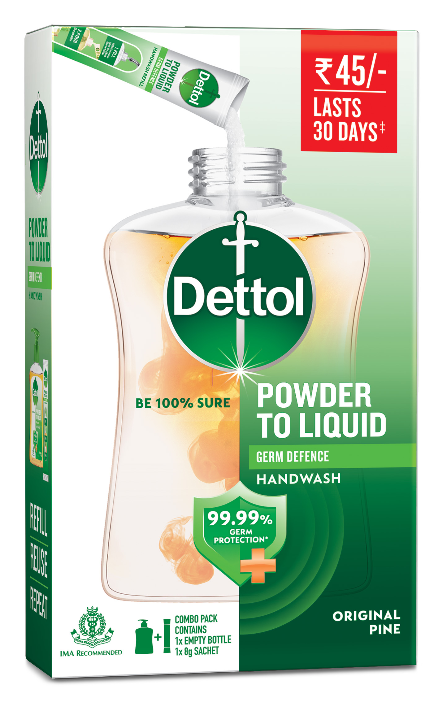 Dettol expands its product portfolio with the launch of Dettolpowder-to-liquid handwash in India