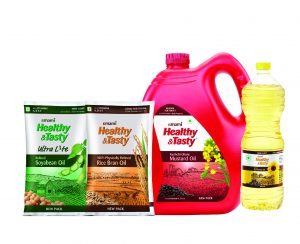 EMAMI RELAUNCHES HEALTHY & TASTY EDIBLE OIL RANGE To be a Rs.5000 cr brand in the next 3-5 years