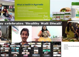 Amway India celebrates ‘Healthy Wali Diwali’ – promotes the importance of good health – in, out and around Amway India celebrates ‘Healthy Wali Diwali’ – promotes the importance of good health - in, out and around