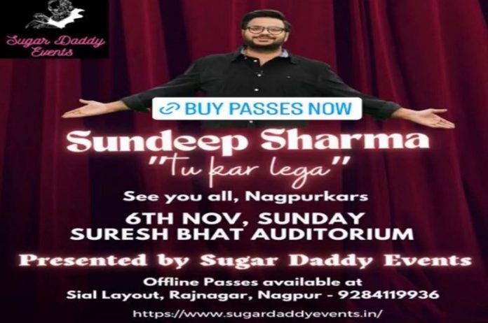 Sundeep Sharma to will perform in the Nagpur on Sunday