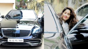 Jahnvi Kapoor's Mercedes-Maybach S560