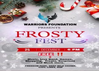 Frosty fest by Warriors Foundation on December 25, 2022 Frosty fest by Warriors Foundation on December 25, 2022