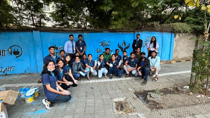 Aakash BYJU'S Students breathe life into Walls with art in Nagpur, send out the message of Environmental Awareness