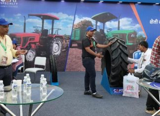 CEAT SPECIALTY showcases Farm tyre range VARDHAN at Kisan Mela in Pune CEAT SPECIALTY showcases Farm tyre range VARDHAN at Kisan Mela in Pune