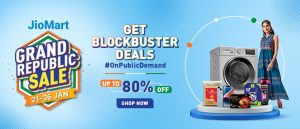 JioMart rolls out the first sale of the year ‘Grand Republic Sale’ #OnPublicDemand 