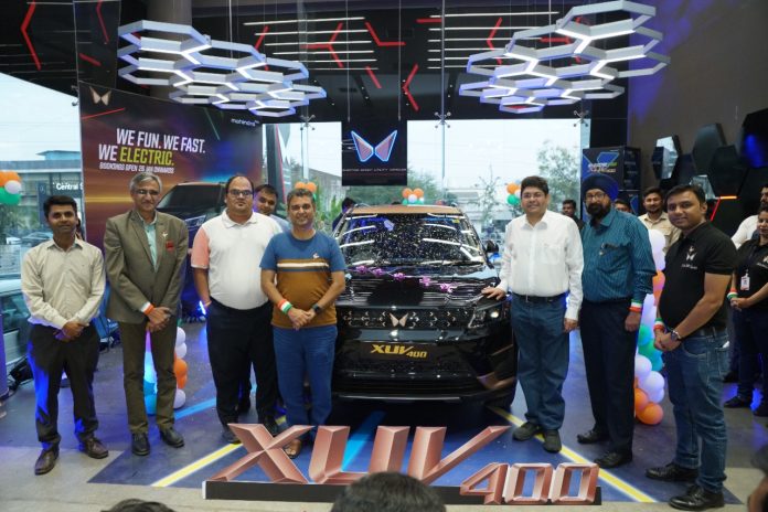 NEW MAHINDRA ELECTRIC , XUV400 UNVEILED AT PROVINCIAL AUTOMOBILE