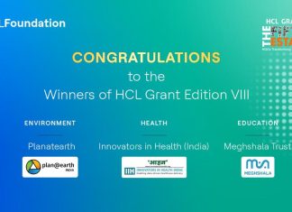 HCL Foundation announces 2023 HCL Grant recipients: top winners focused on tech-led teacher training, tuberculosis care and water body conservation HCL Foundation announces 2023 HCL Grant recipients: top winners focused on tech-led teacher training, tuberculosis care and water body conservation