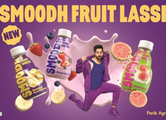 Parle Agro introduces India to a brand new indulgent beverage experience – ‘SMOODH Fruit Lassi’, made with delicious fruits and the goodness of yoghurt Parle Agro introduces India to a brand new indulgent beverage experience – ‘SMOODH Fruit Lassi’, made with delicious fruits and the goodness of yoghurt