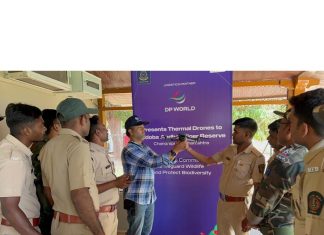 DP World Provides Thermal Drones to Tadoba-andhari Tiger Reserve to Protect Wildlife and Intensify Surveillance DP World Provides Thermal Drones to Tadoba-andhari Tiger Reserve to Protect Wildlife and Intensify Surveillance