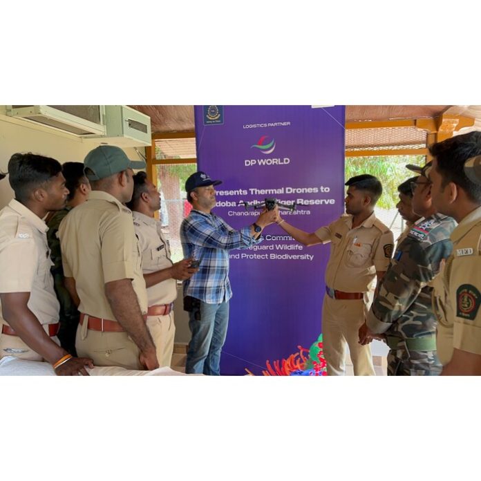 DP World Provides Thermal Drones to Tadoba-andhari Tiger Reserve to Protect Wildlife and Intensify Surveillance